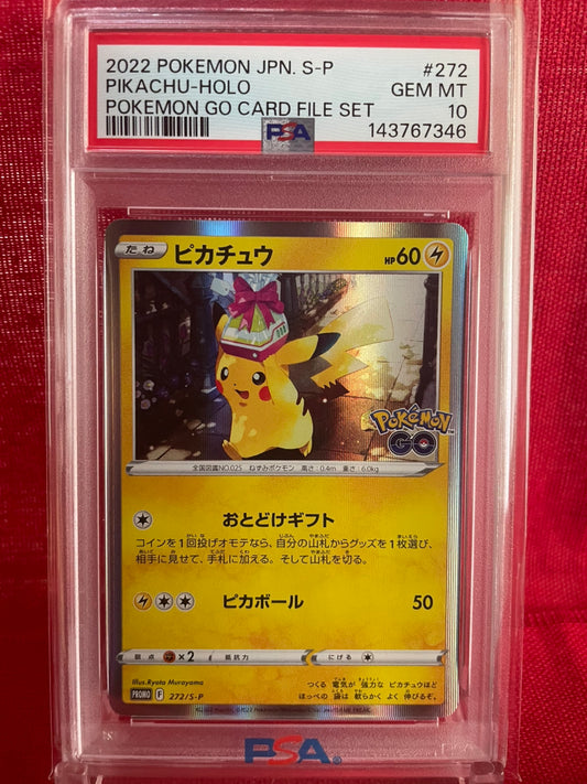 Pikachu Promo 272/S-P  PSA 10
